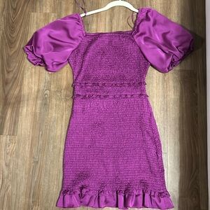 NWT Skies are Blue size medium purple dress